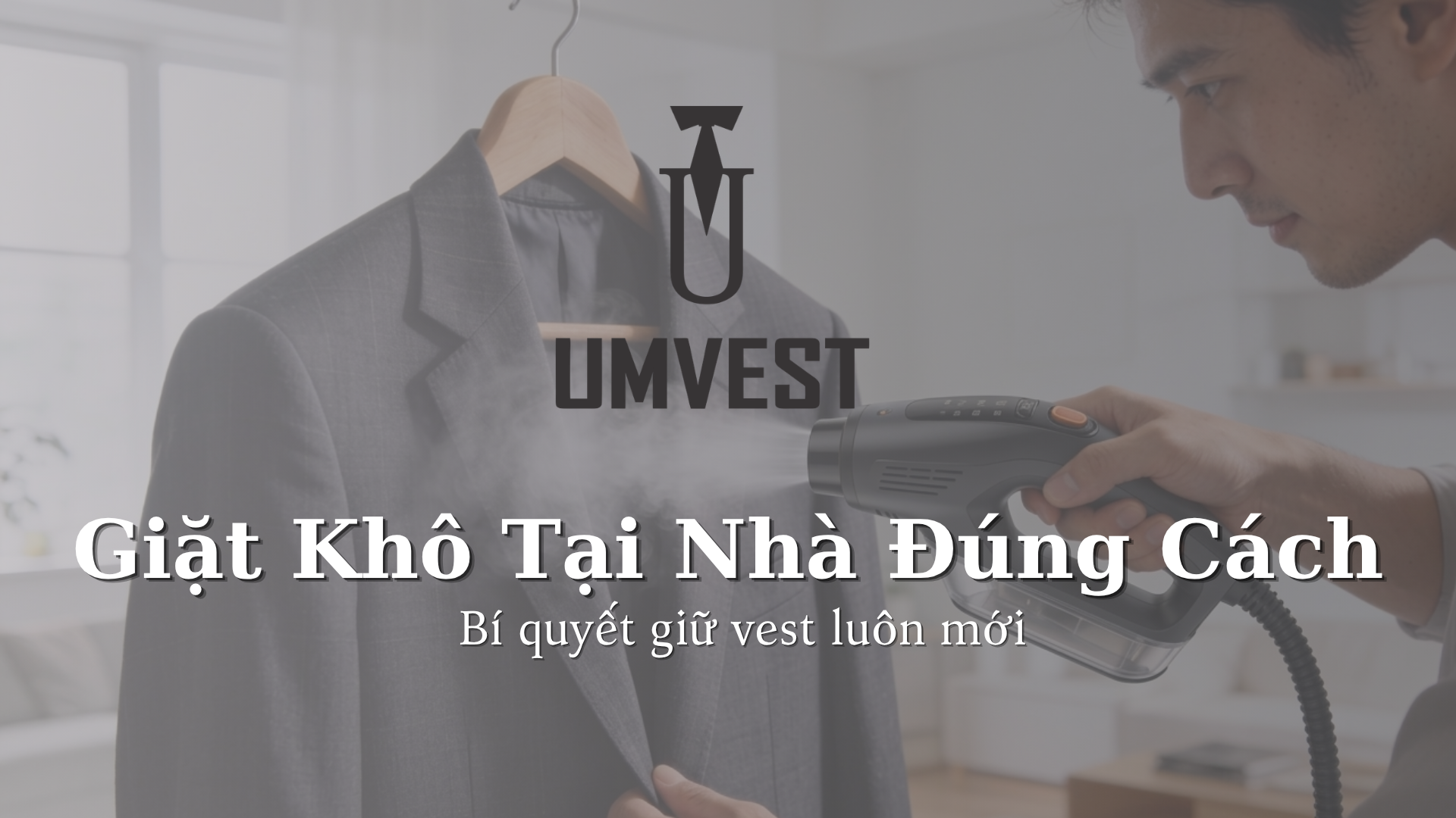 Cách giặt khô áo Vest tại nhà đúng cách
