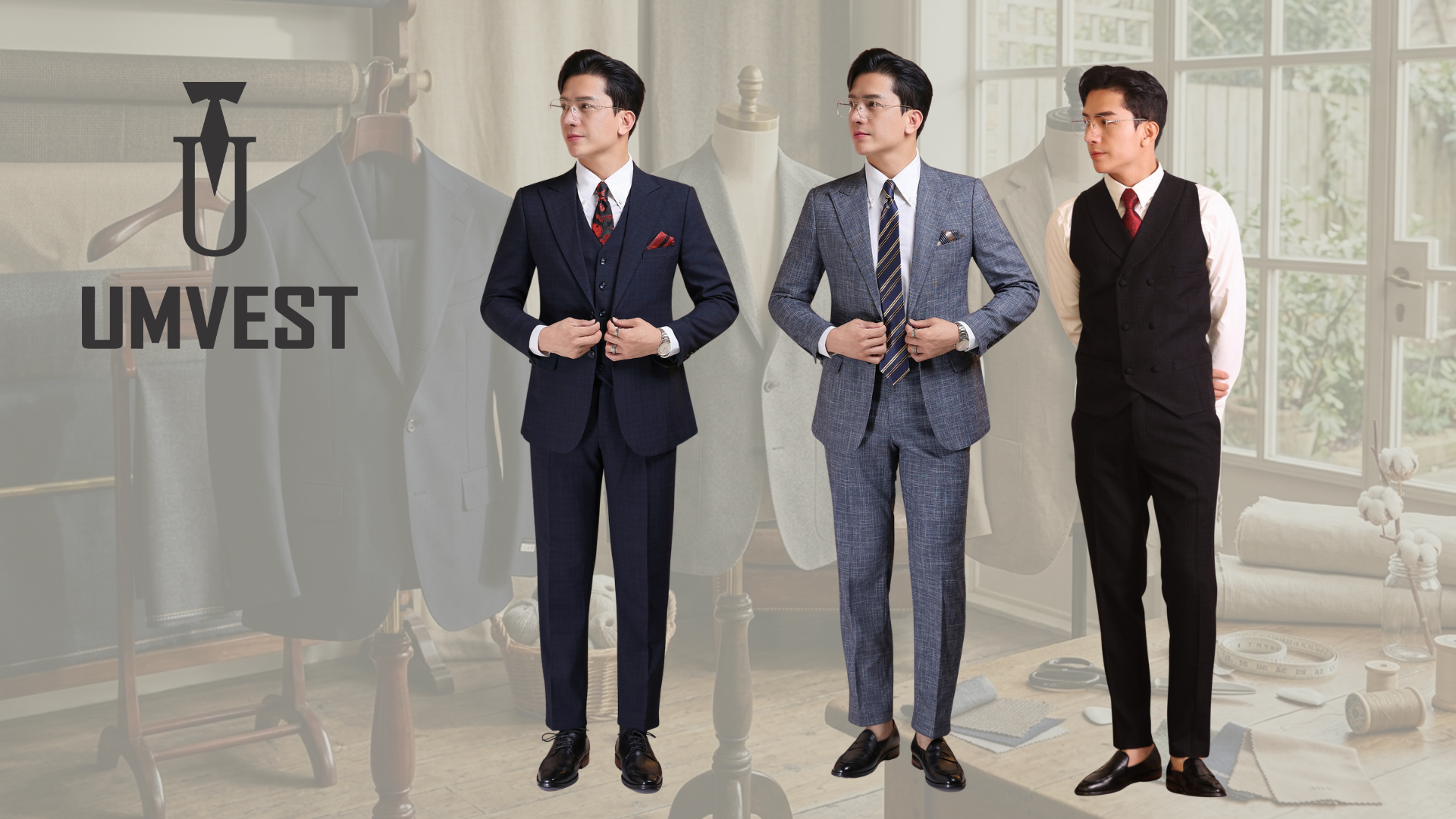 Chọn vest cho nam giới dáng người thấp đậm