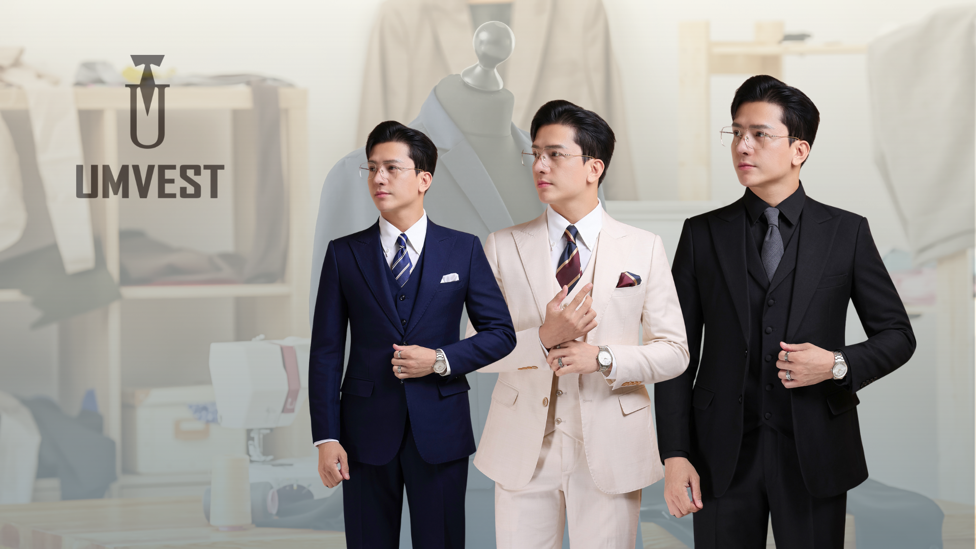 Vest nam Hàn Quốc form slimfitac