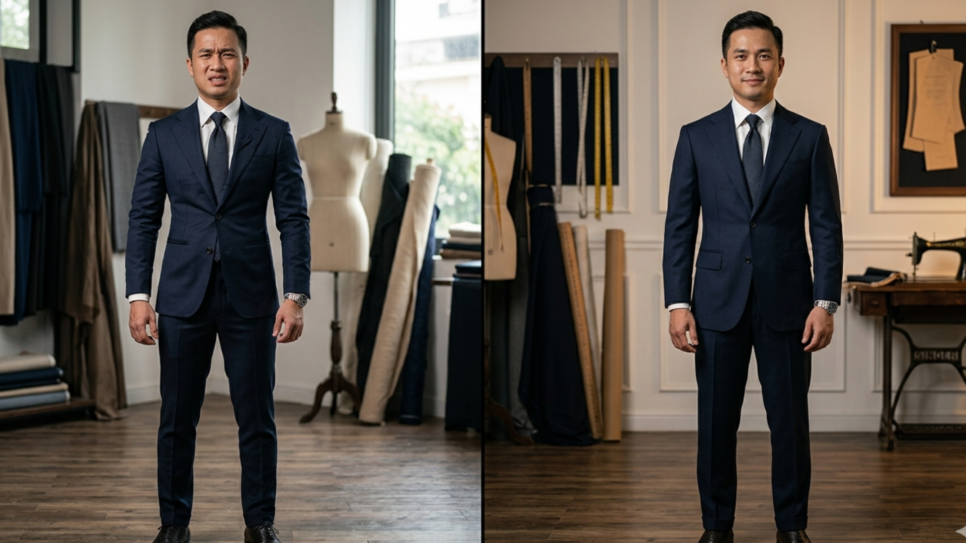 Form vest Slim-fit hay Regular-fit phù hợp với bạn?