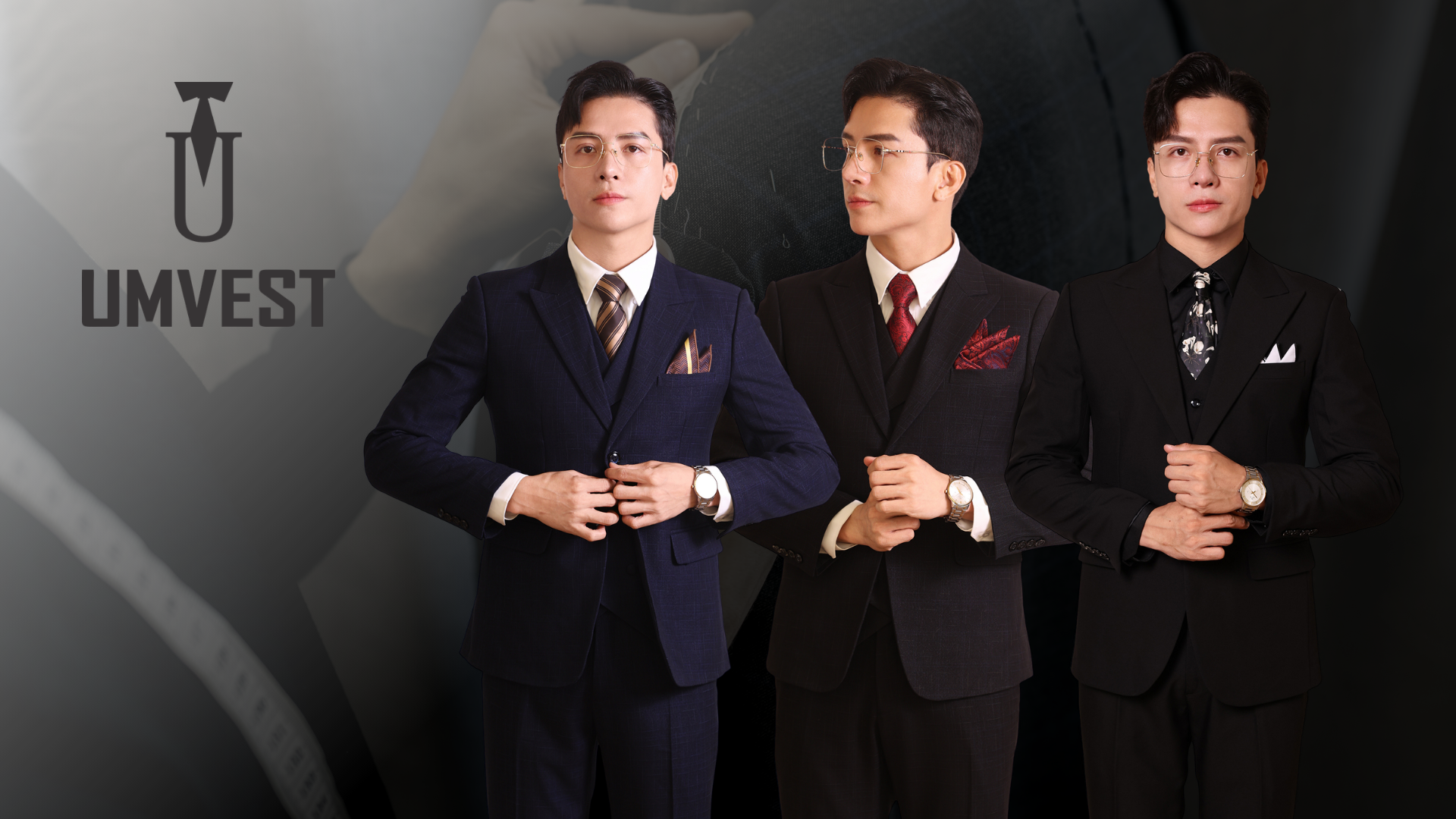 Người có vai xuôi nên may vest kiểu gì?