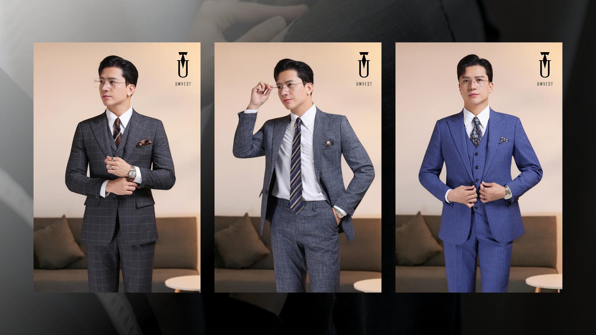 Người có vai xuôi nên may vest kiểu gì?