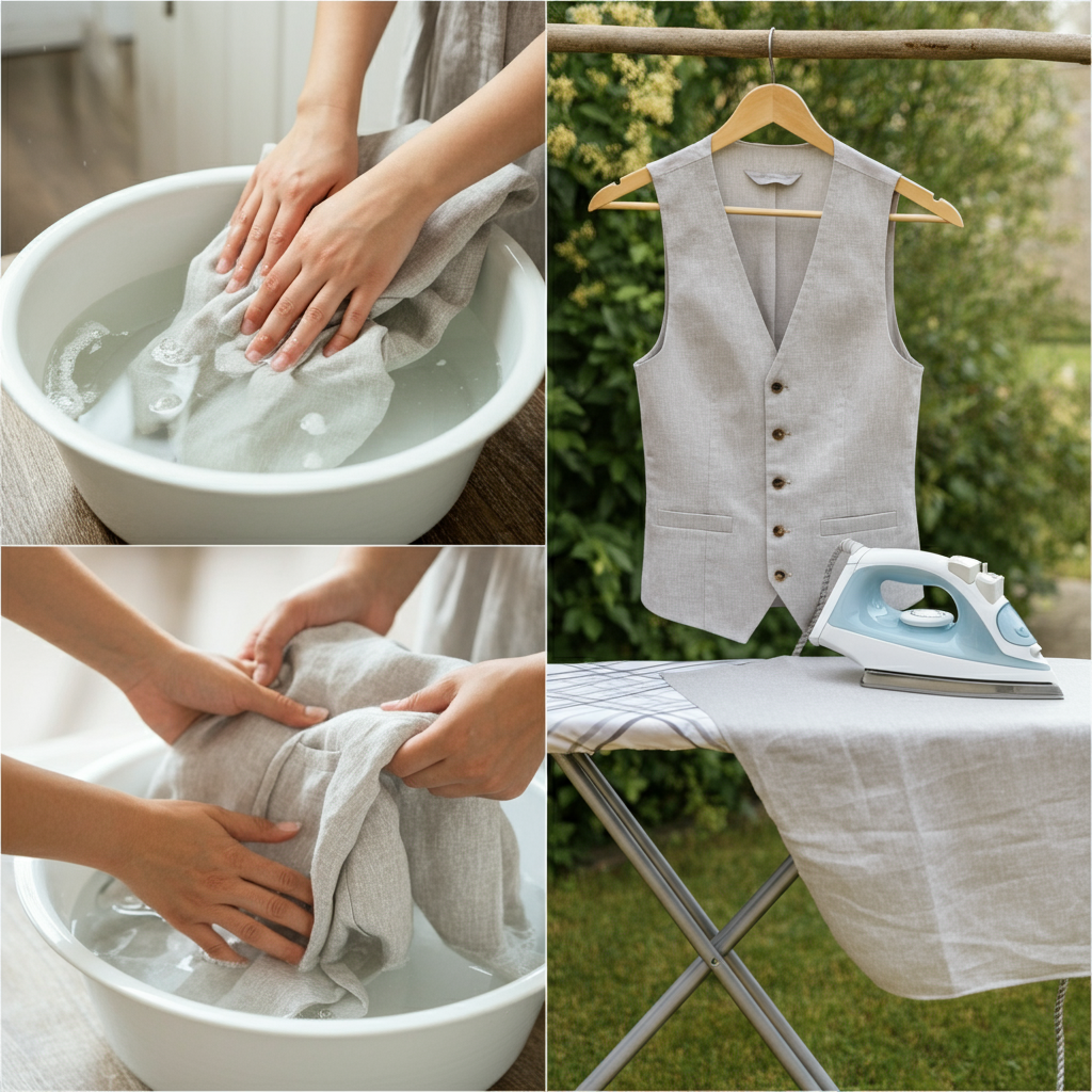 Bảo quản Vest Vải Linen: Giữ vẻ đẹp bền lâu