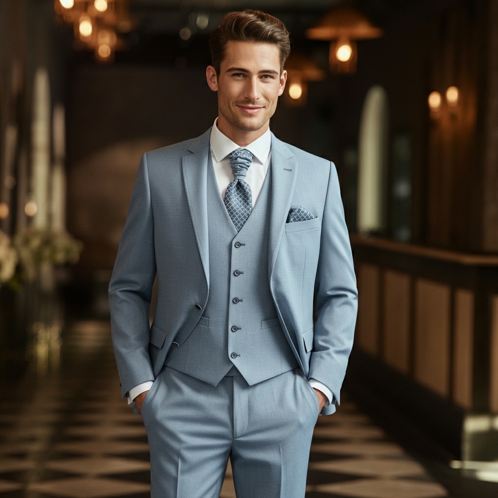 Kiểu Dáng Vest Cưới Nào Phù Hợp Nhất Với Chú Rể Gầy?