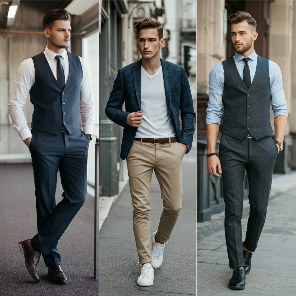 Phối Đồ Cực Chất Với Vest Slim Fit: Nâng Tầm Phong Cách Quý Ông