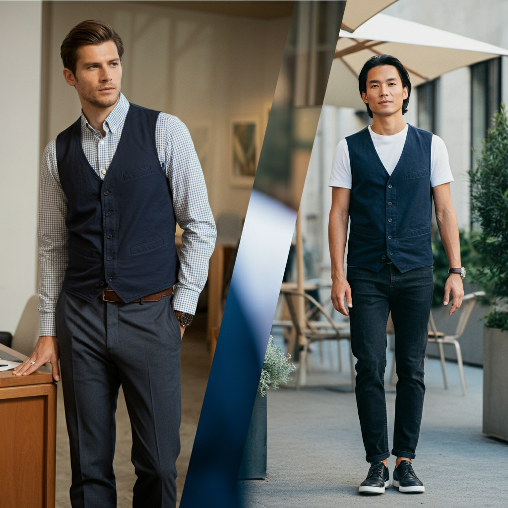 Phối Đồ Với Vest Cotton: Đa Dạng Phong Cách Từ Công Sở Đến Dạo Phố