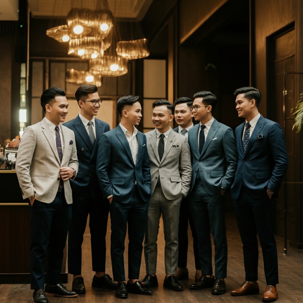 Tại Sao Nên Thuê Vest Nam Số Lượng Lớn Tại TP HCM?
