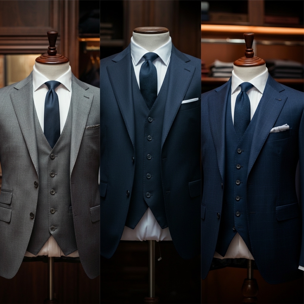 Các kiểu dáng vest ông sui phổ biến và lời khuyên chi tiết