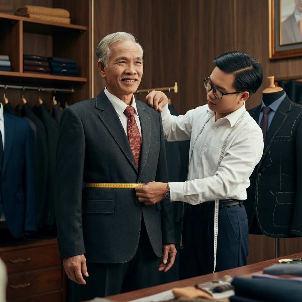 Quy Trình Thuê Vest Ông Sui Tại Studio Chuyên Nghiệp