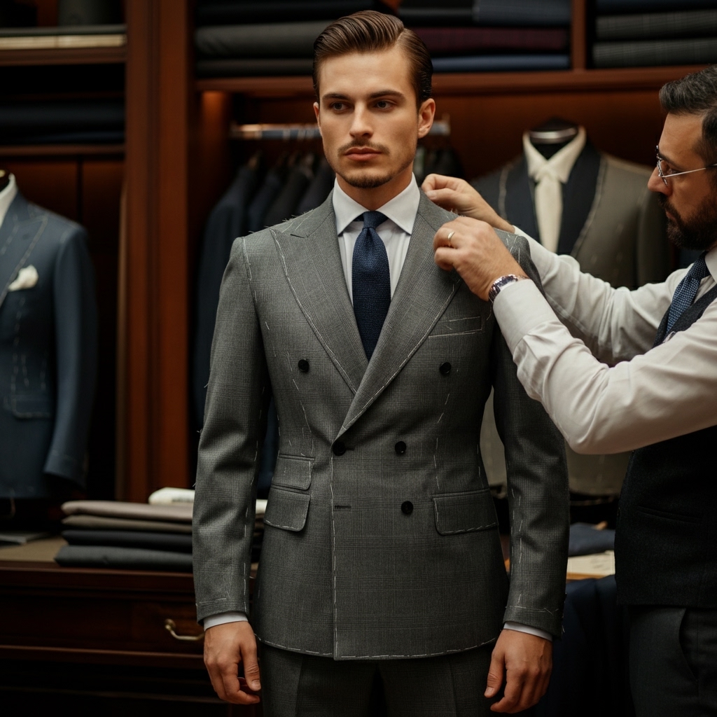 Bí quyết chọn vest chú rể hai hàng cúc phù hợp vóc dáng