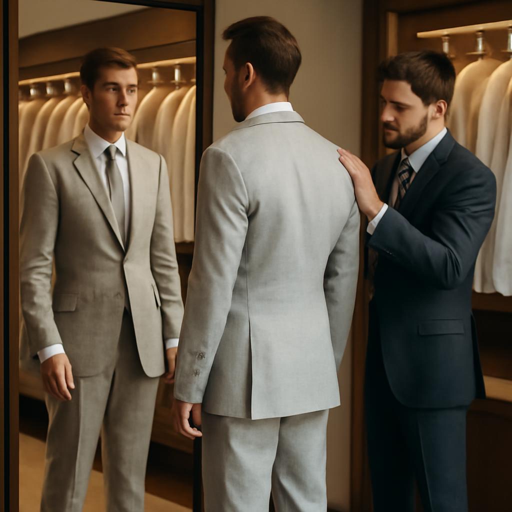 Cách chọn vest linen phù hợp với dáng người và phong cách cưới