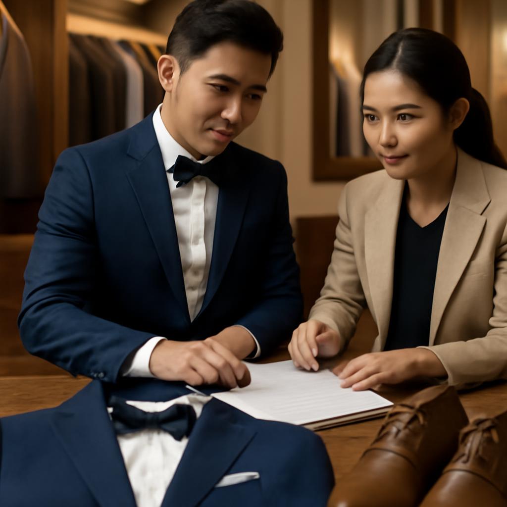 Quy trình thuê vest chú rể Hà Nội không phát sinh rủi ro