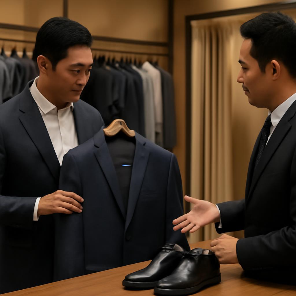 Quy trình thuê vest chú rể TPHCM không phát sinh rủi ro