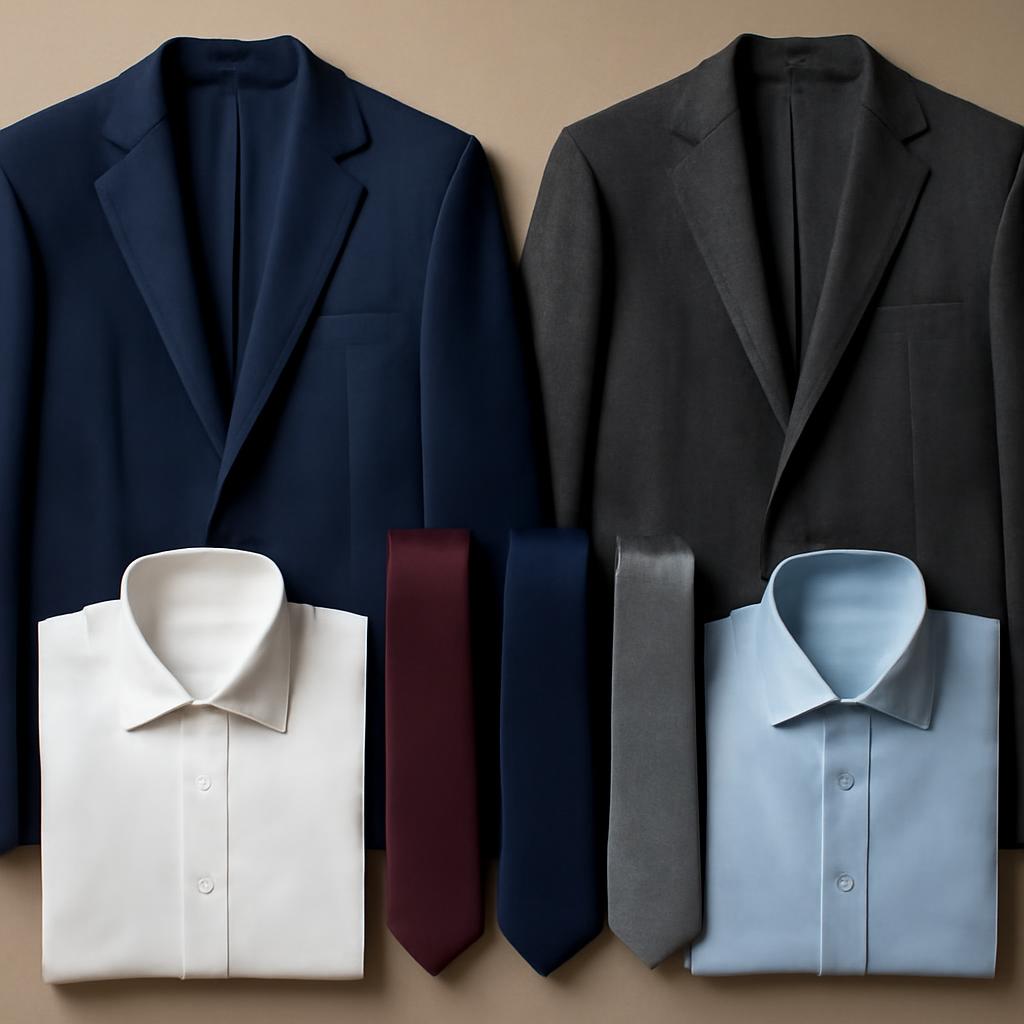 Cách phối màu cà vạt với vest và sơ mi