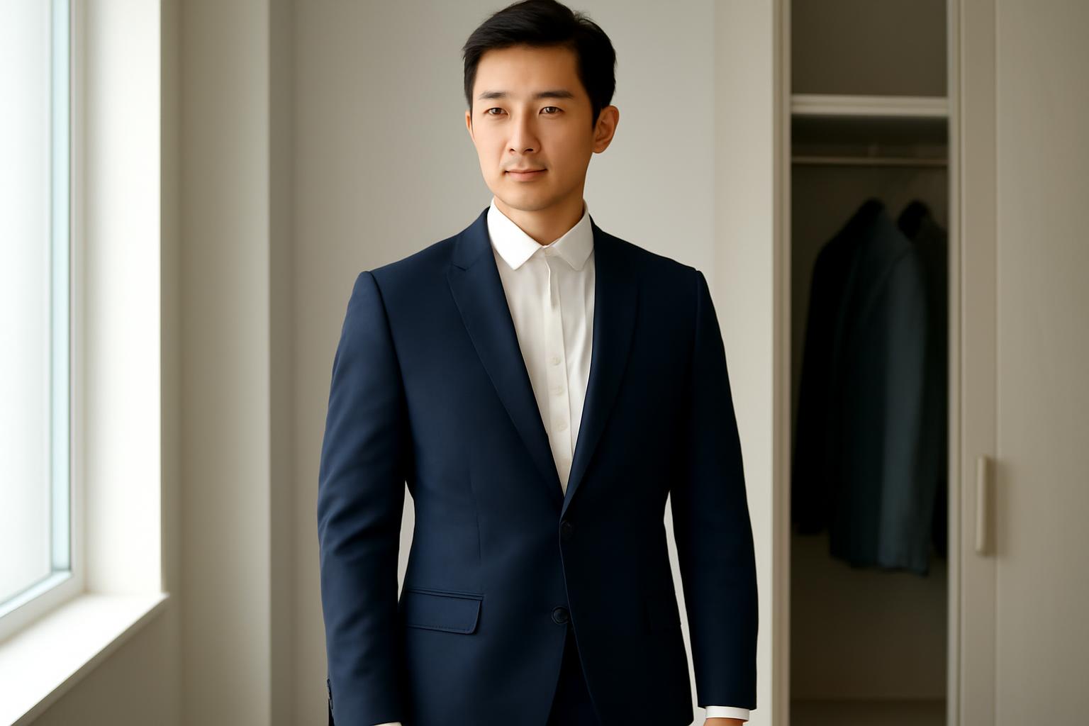 Nguyên tắc chọn áo sơ mi phối vest công sở nam