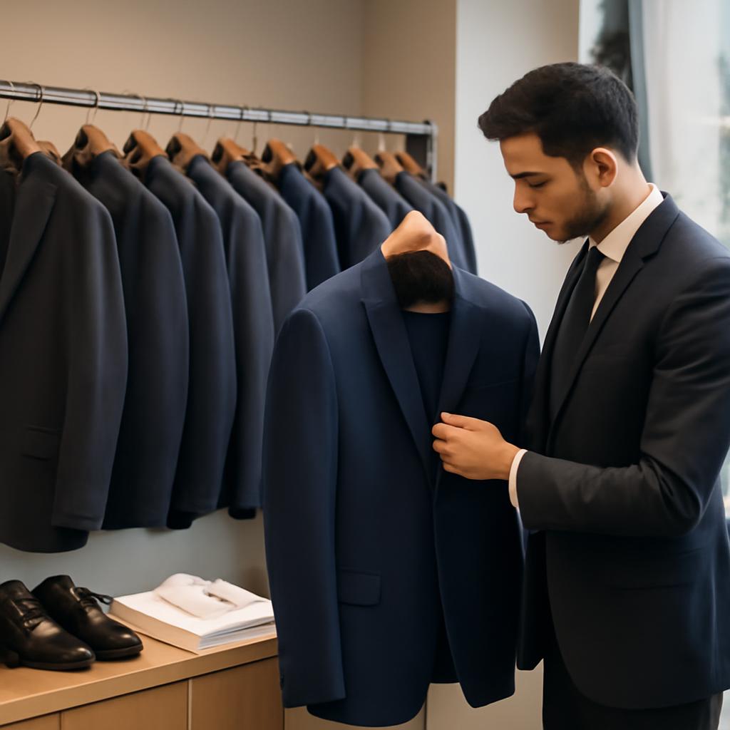 Quy trình thuê vest công sở nam đi công tác TP HCM