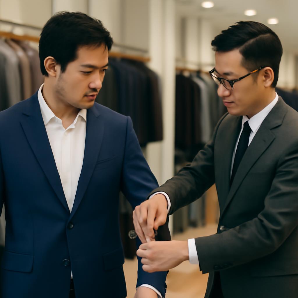 Quy trình thuê vest công sở nam tại TP HCM