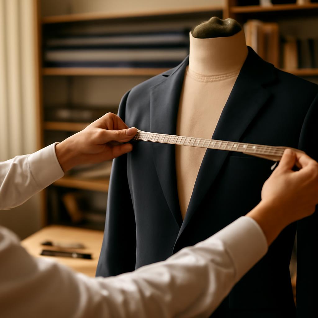 Cách chọn vải tuyết mưa và may vest nam tiết kiệm