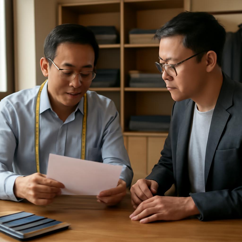Cách chốt báo giá may vest nam minh bạch