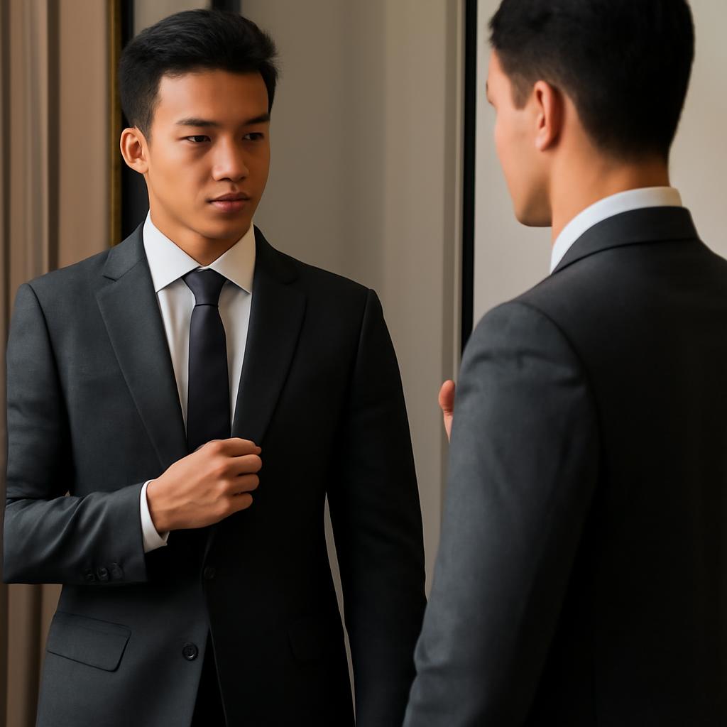 Kiểm tra phom dáng, kích cỡ và chất liệu vest