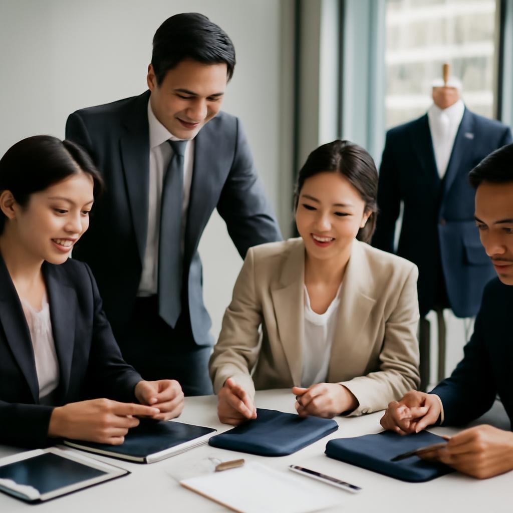 Quy trình đặt may vest nam đồng phục hiệu quả