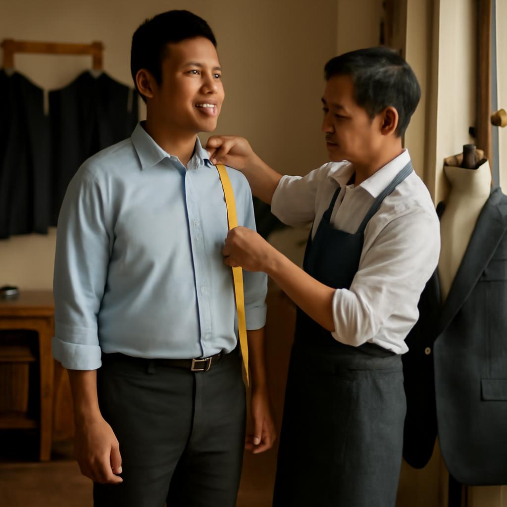 Quy trình đặt may vest nam tiết kiệm và vừa vặn