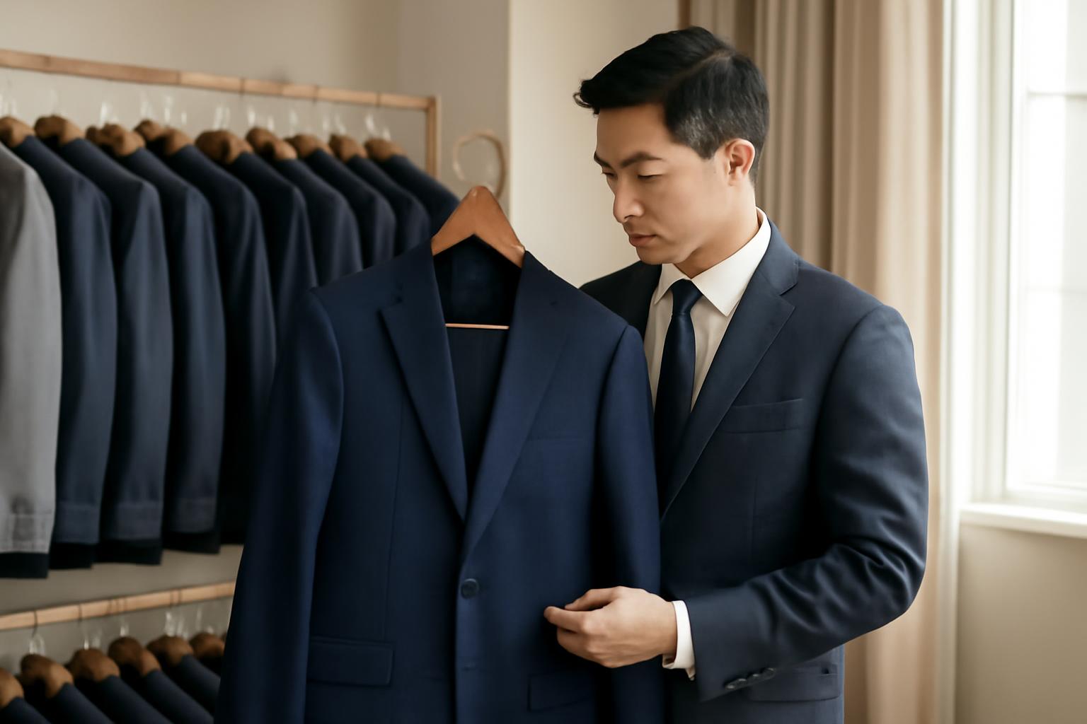 Thời gian thuê vest công sở nam phổ biến hiện nay