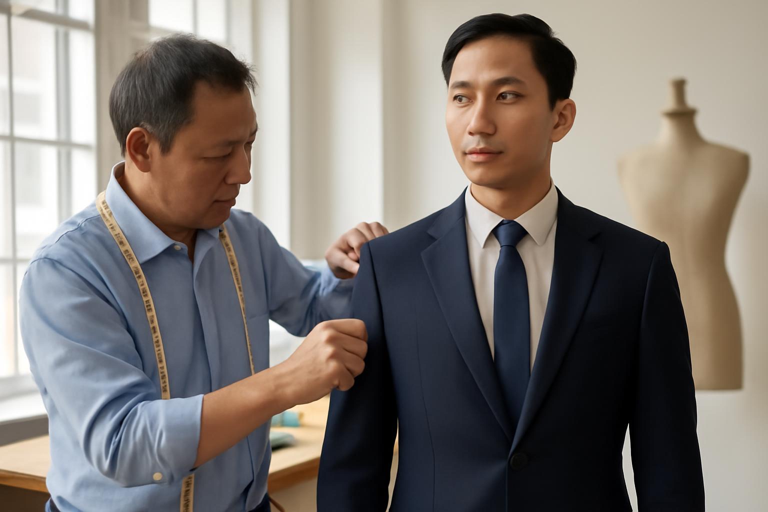Vì sao nên may vest nam giá rẻ công sở thay vì mua sẵn