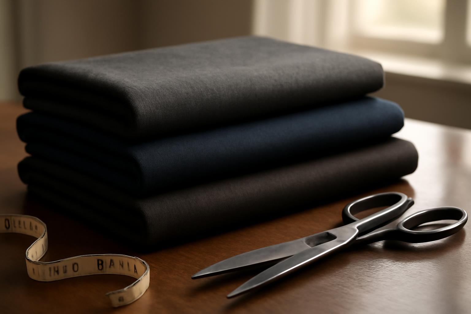Vì sao vải pha len phù hợp để may vest nam giá rẻ