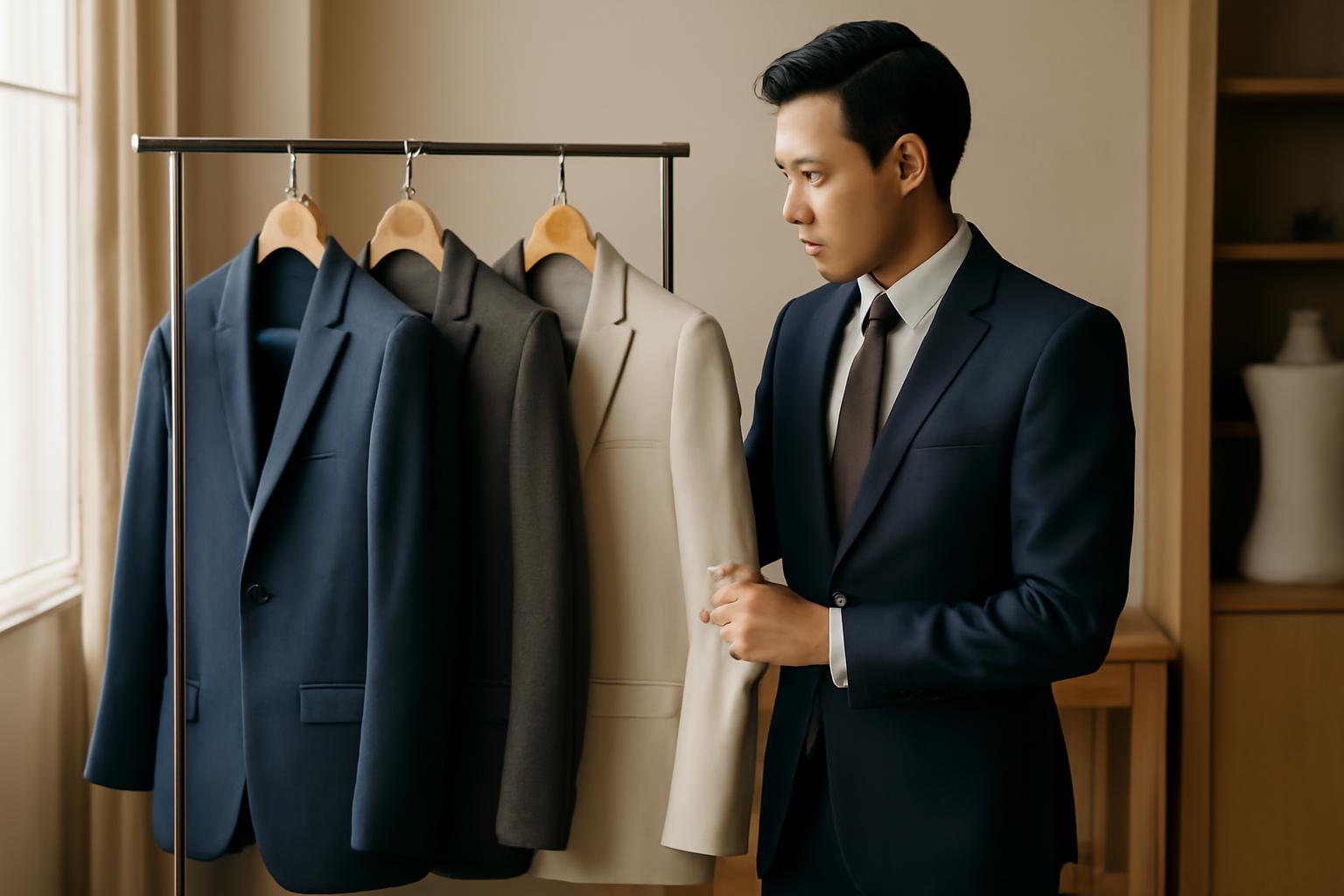 Xác định dịp sử dụng trước khi may vest nam giá rẻ