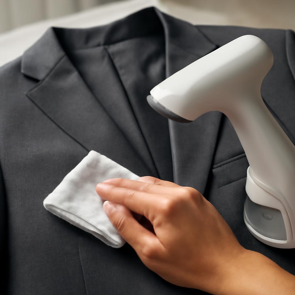 Xử lý vết bẩn, mùi và nếp nhăn trên vest thuê
